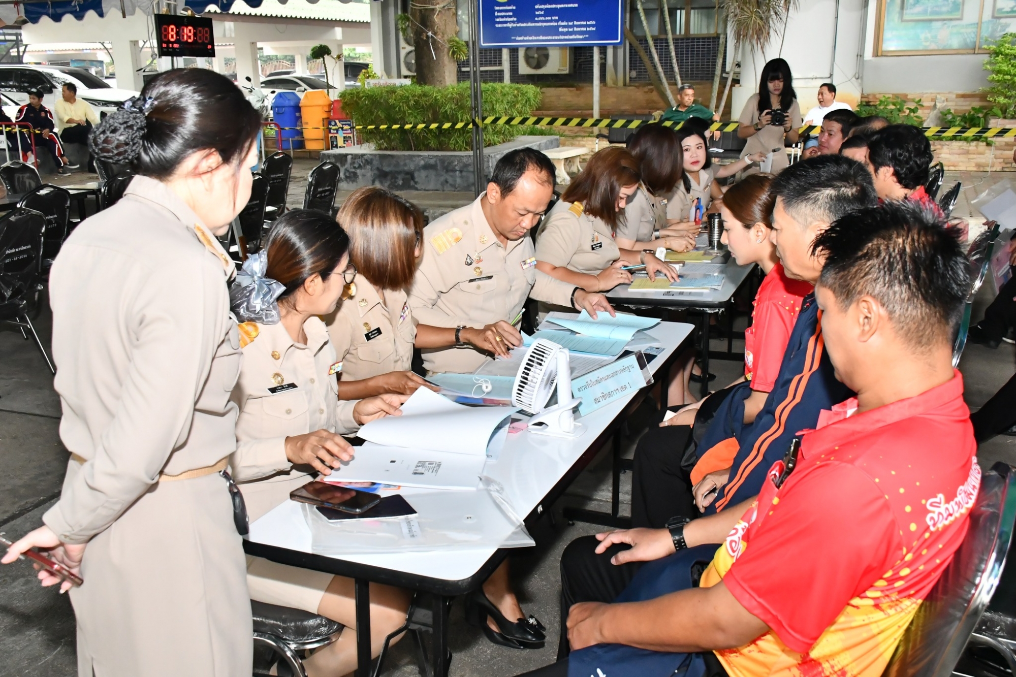 รับสมัครรับเลือกตั้งสมาชิกสภาเทศบาลและนายกเทศมนตรีเมืองท่าเรือพระแท่น